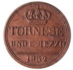  Tornesi 1 e Mezzo 1832; CU;  ... 