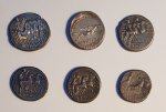 ROMA: Lotto di 6 denari diversi da catalogare